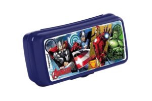 Porta Sanduíche Retangular Grande Vingadores Azul - Tupperware
